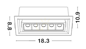 Oczko Sufitowe MURELIA Luces Exclusivas LE65129 small 1