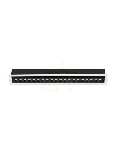 Sprawdź Oprawa wpuszczana LED MURELIA Luces Exclusivas LE65131 czarna 22,5 W