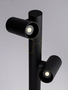 Słupek ogrodowy LED MALONZO Luces Exclusivas LE75160 czarny 90 cm small 1