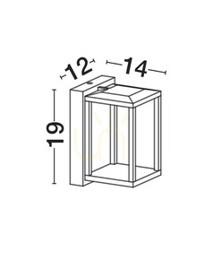 Kinkiet Zewnętrzny ORVENZA Luces Exclusivas LE75189 small 3