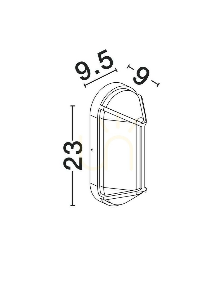 Wyświetl Kinkiet Zewnętrzny CASVELO Luces Exclusivas LE75254 Kinkiet Zewnętrzny CASVELO Luces Exclusivas LE75254