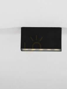 Zewnętrzny plafon LED JUNERIO Luces Exclusivas LE75261, antracyt small 2
