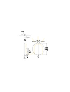Kinkiet GALURCA Luces Exclusivas LE45108 small 3