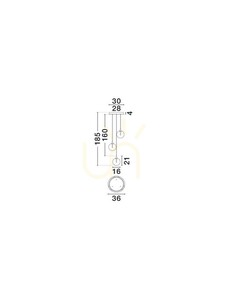 Lampa Wisząca LURVELA Luces Exclusivas LE45129 3 Lampa Wisząca LURVELA Luces Exclusivas LE45129 small 3