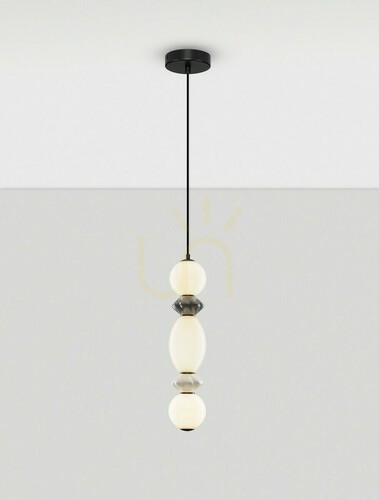 Sprawdź Lampa wisząca LED Luces Exclusivas MONRETA LE45232 szara 14 W