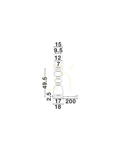 Lampa Stołowa FELANZO Luces Exclusivas LE45244 small 3