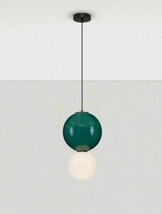 Zielona lampa wisząca LED Luces Exclusivas JORELIA LE45249 7 W 3000 K small 1
