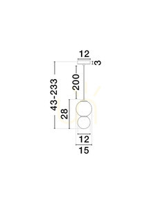Lampa Wisząca JORELIA Luces Exclusivas LE45256 3 Lampa Wisząca JORELIA Luces Exclusivas LE45256 small 3