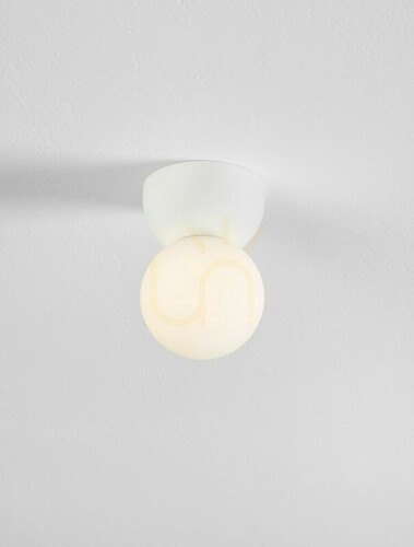 Sprawdź Plafon TROSILA G9 5W biały gips kula ze szkła opalowego 8 cm LE45293 Luces Exclusivas