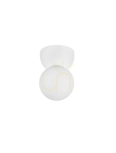 Sprawdź Plafon TROSILA G9 5W biały gips kula ze szkła opalowego 8 cm LE45293 Luces Exclusivas