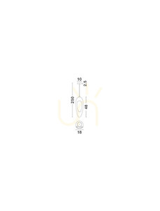 Lampa Wisząca LONTIZA Luces Exclusivas LE45333 small 3