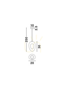 Lampa Wisząca LONTIZA Luces Exclusivas LE45334 3 Lampa Wisząca LONTIZA Luces Exclusivas LE45334 small 3