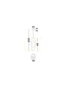 Lampa Wisząca LONTIZA Luces Exclusivas LE45338 small 3