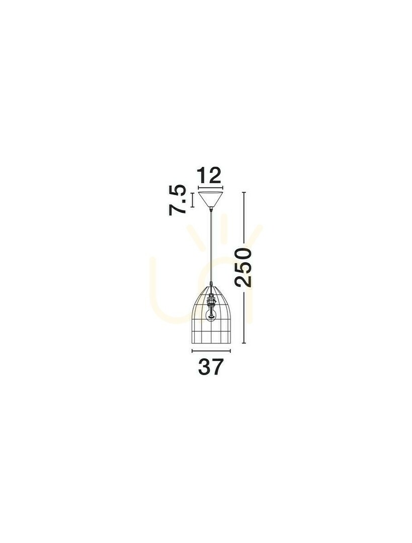 Wyświetl Lampa Wisząca SARMENA Luces Exclusivas LE45354 Lampa Wisząca SARMENA Luces Exclusivas LE45354