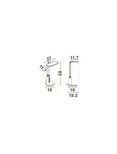 Lampka Na Biurko CENZIRA Luces Exclusivas LE45412 small 3