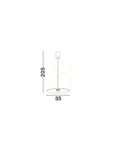 Lampa Wisząca JONTILA Luces Exclusivas LE45436 small 3
