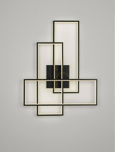 Sprawdź Kinkiet LED DENVERA Luces Exclusivas LE45478 czarny 48 W