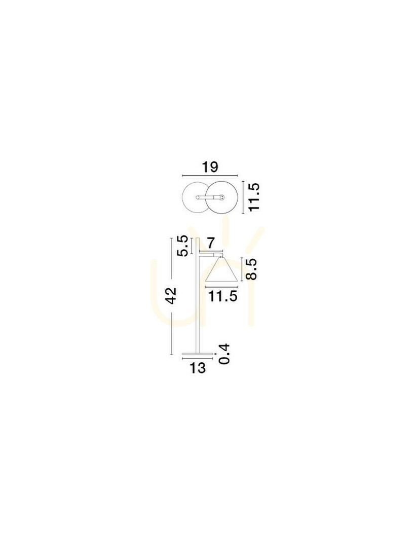 Wyświetl Lampa Stołowa SALVADO Luces Exclusivas LE45598 Lampa Stołowa SALVADO Luces Exclusivas LE45598