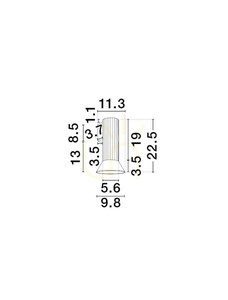 Kinkiet MARENZO Luces Exclusivas LE45603 small 3