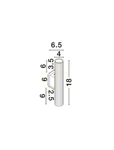 Kinkiet SELMORA Luces Exclusivas LE45640, góra-dół, 2 × GU10, czarny, 18 cm small 3