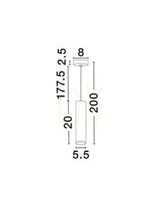 Lampa Wisząca ZENFARO Luces Exclusivas LE45669 3 Lampa Wisząca ZENFARO Luces Exclusivas LE45669 small 3