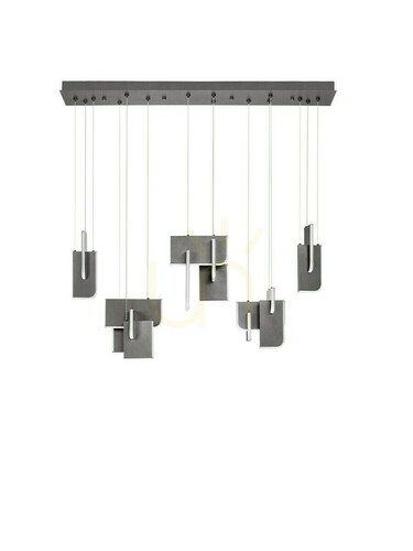 Sprawdź Lampa wisząca ALBAIDA Luces Exclusivas LE45726 LED 20 W szara