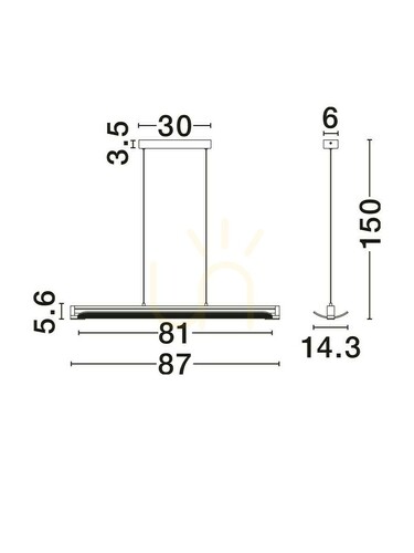 Sprawdź Lampa Wisząca ALBERI Luces Exclusivas LE45735
