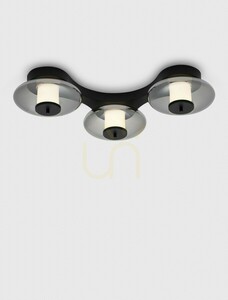 Plafon LED ALBESA Luces Exclusivas LE45738, czarny, 76 cm small 2