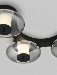 Plafon LED ALBESA Luces Exclusivas LE45738, czarny, 76 cm small 3