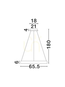 Lampa Wisząca ALHENDI Luces Exclusivas LE45795 small 5