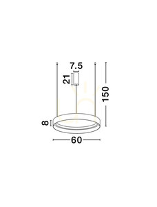 Lampa Wisząca ATECA Luces Exclusivas LE45891 small 4
