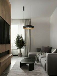Lampa wisząca LED Luces Exclusivas ATECA LE45894 czarna 50 cm small 6