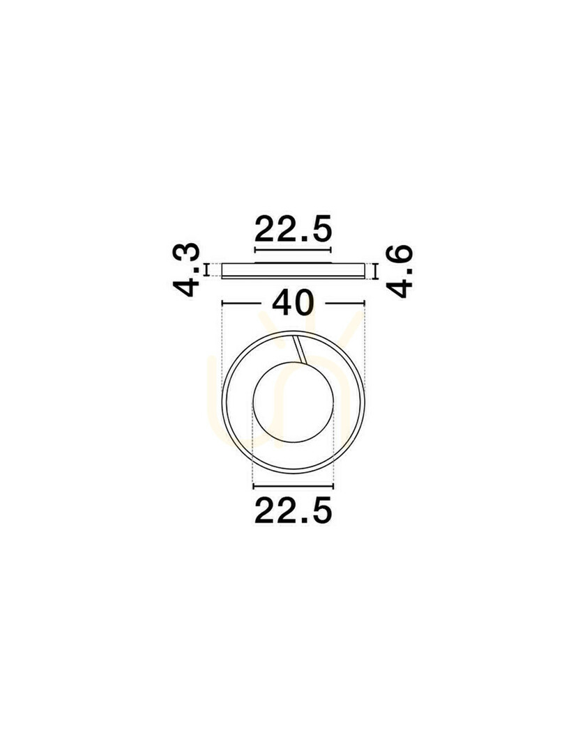 Sprawdź Plafon AZKOIT Luces Exclusivas LE45904 Plafon AZKOIT Luces Exclusivas LE45904