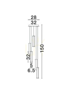 Lampa Wisząca CONIL Luces Exclusivas LE45995 4 Lampa Wisząca CONIL Luces Exclusivas LE45995 small 4
