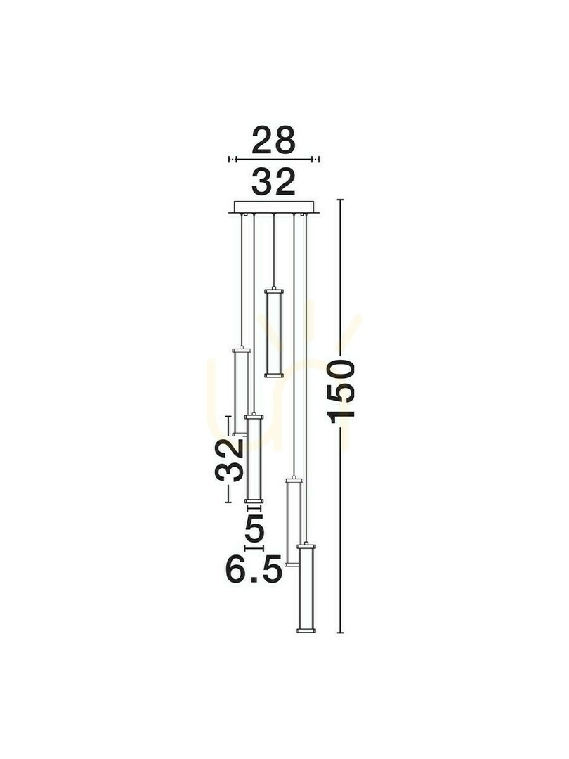 Pokaż Lampa Wisząca CONIL Luces Exclusivas LE45995 Lampa Wisząca CONIL Luces Exclusivas LE45995