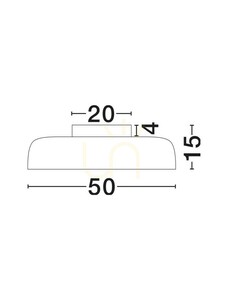 Plafon DORRIA Luces Exclusivas LE46029 small 4