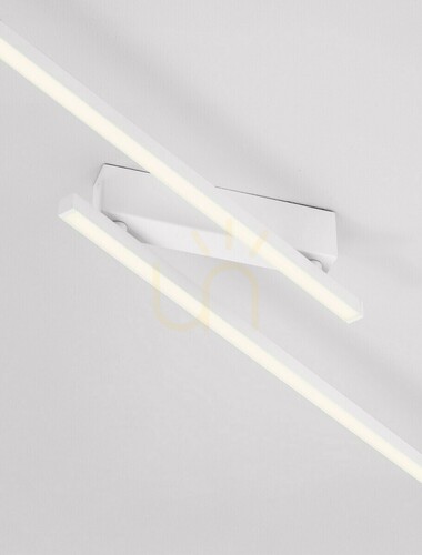 Sprawdź Plafon FORNA Luces Exclusivas LE46040 LED 39W 2245 lm 3000K biały 309 cm ściemnialny TRIAC