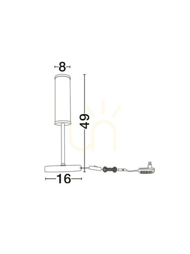 Sprawdź Lampa Stołowa JUMILLA Luces Exclusivas LE46082