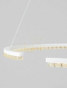 Lampa wisząca LED MAHON biały pierścień 85 cm 43 W 3000 K TRIAC Luces Exclusivas LE46097 small 5