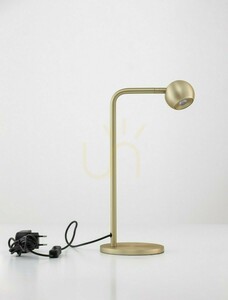 Lampka biurkowa LED PUCARANI Luces Exclusivas LE46133, złota, 3000 K small 1