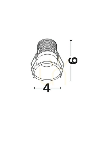 Sprawdź Oczko Sufitowe CAMARI Luces Exclusivas LE62136
