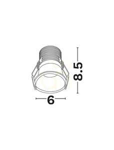 Oczko Sufitowe CAMARI Luces Exclusivas LE62138 1 Oczko Sufitowe CAMARI Luces Exclusivas LE62138 small 1