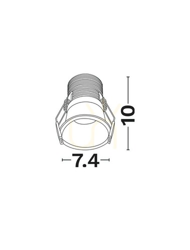 Sprawdź Oczko Sufitowe CAMARI Luces Exclusivas LE62144