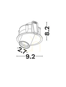 Oczko Sufitowe CANGAS Luces Exclusivas LE62199 small 2