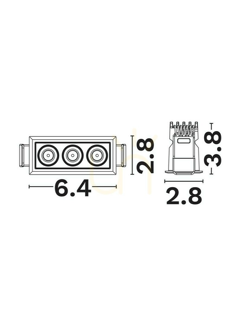 Zobacz Oczko Sufitowe CARBAY Luces Exclusivas LE62210 Oczko Sufitowe CARBAY Luces Exclusivas LE62210