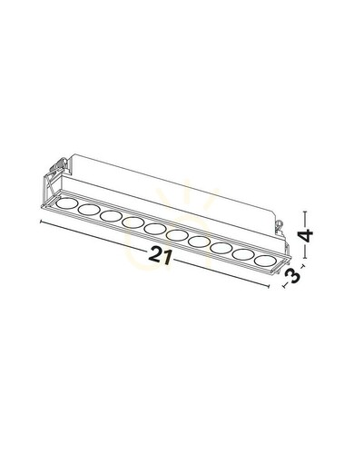 Sprawdź Oczko Sufitowe CARCAIX Luces Exclusivas LE62226