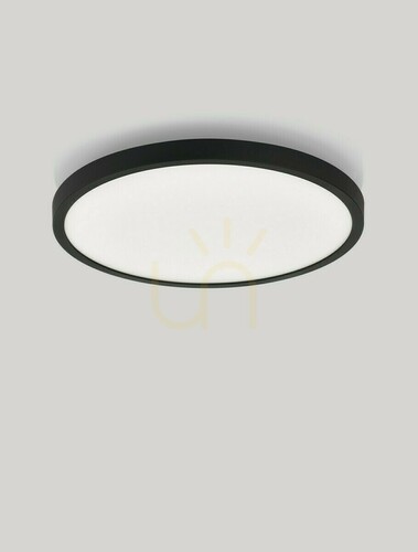 Sprawdź Plafon DENIA LED 24W 2040lm 5 barw światła czarny Ø29 cm LE62418 Luces Exclusivas