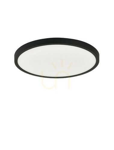 Sprawdź Plafon DENIA LED 24W 2040lm 5 barw światła czarny Ø29 cm LE62418 Luces Exclusivas