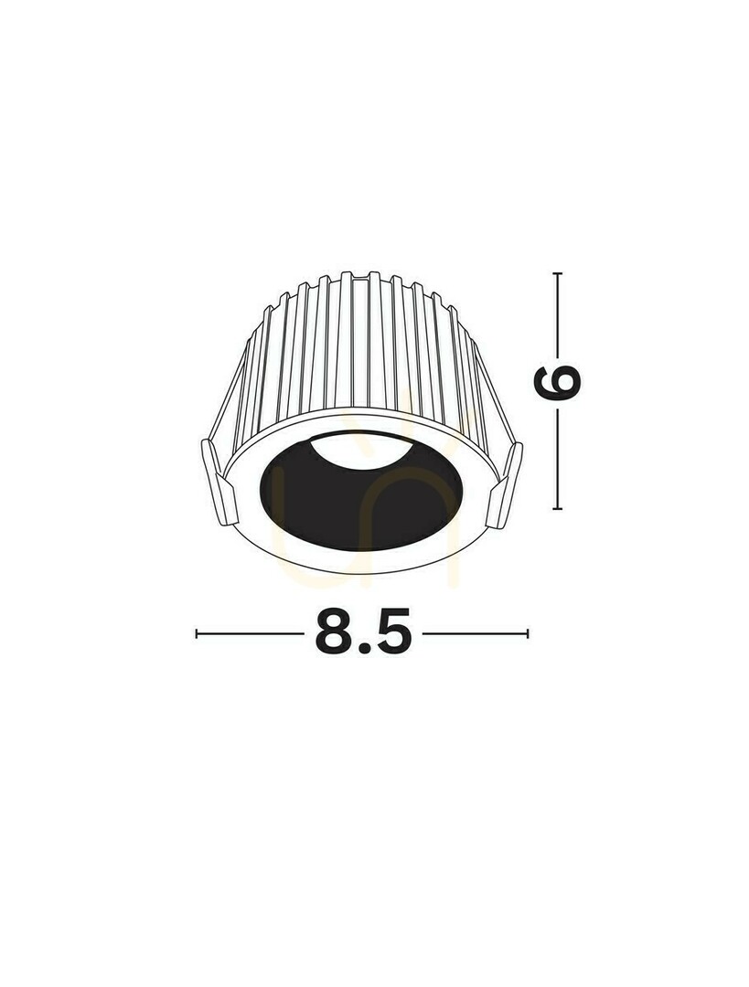 Wyświetl Oczko Sufitowe FEMESA Luces Exclusivas LE62474 Oczko Sufitowe FEMESA Luces Exclusivas LE62474