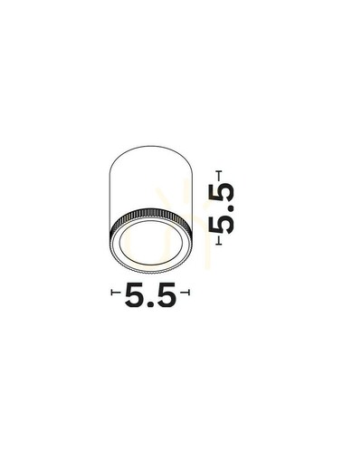 Sprawdź Oczko Sufitowe SARRIA Luces Exclusivas LE62571